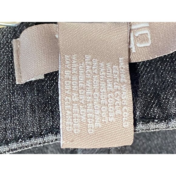 Chico’s Bootcut Denim Jeans Gray Slant Front Pockets Women’s Size 1 Regular - Picture 4 of 11